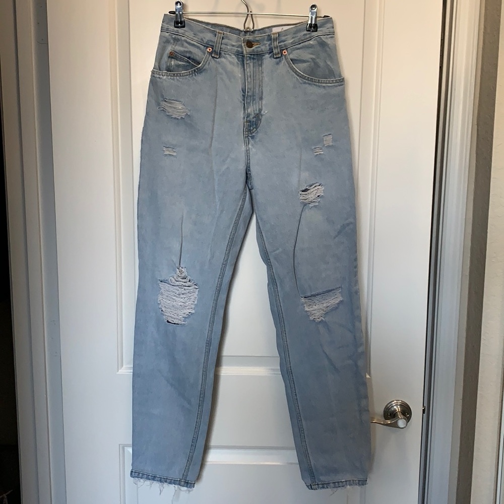 Custom Levi jeans boyfriend style
